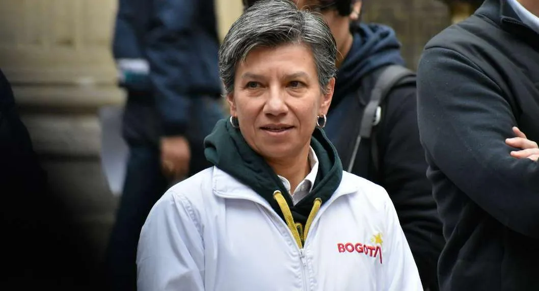 Foto de Claudia López, en nota de que muerte de María Paula Munevar, de la Javeriana, causó reacción de la alcaldesa de Bogotá.