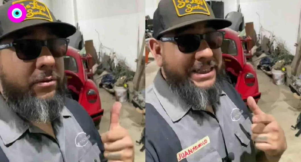 Foto de hombre que aseguró ser 'Juan mecánico'