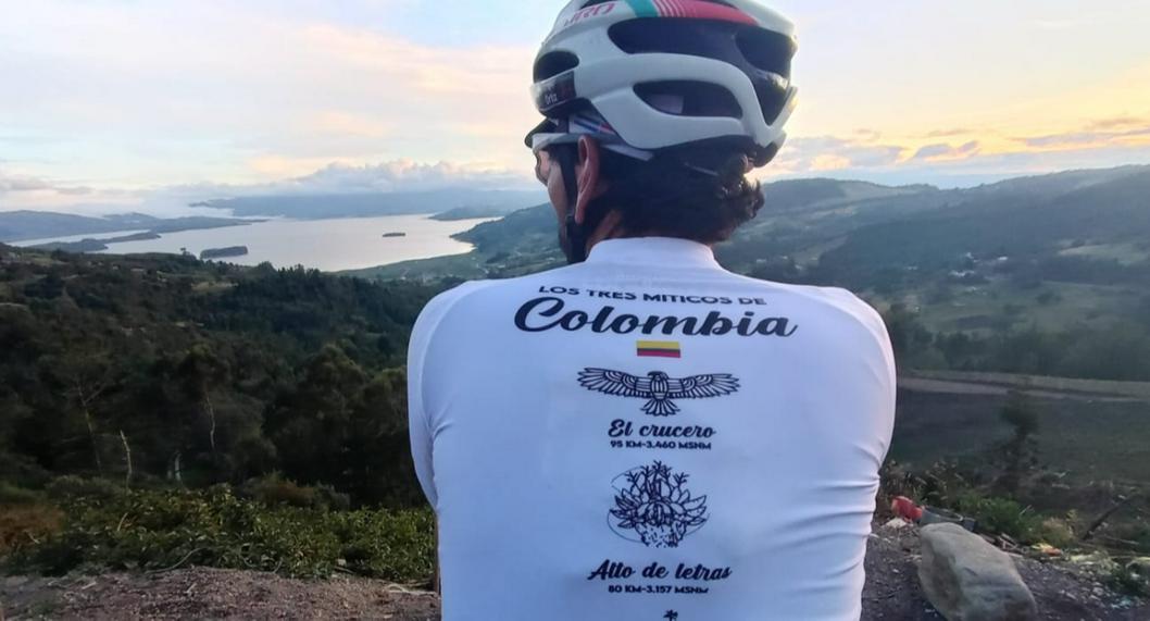 Jimmy Ortiz, un ciclista amateur logró imponer un nuevo récord en Colombia, consiguiendo coronar los tres puertos más duros del país en casi 3 días. 