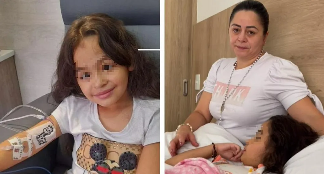 Luisa Correa, niña colombiana con cáncer en Estados Unidos, delicada de salud