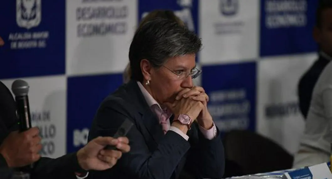 Claudia López. Consejo de seguridad Sumapaz.