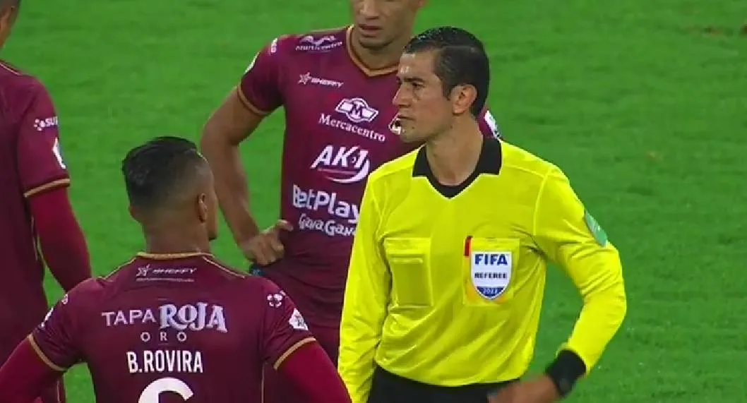 Polémica por árbitro que pitará partido entre Tolima y Chicó en la Liga BetPlay