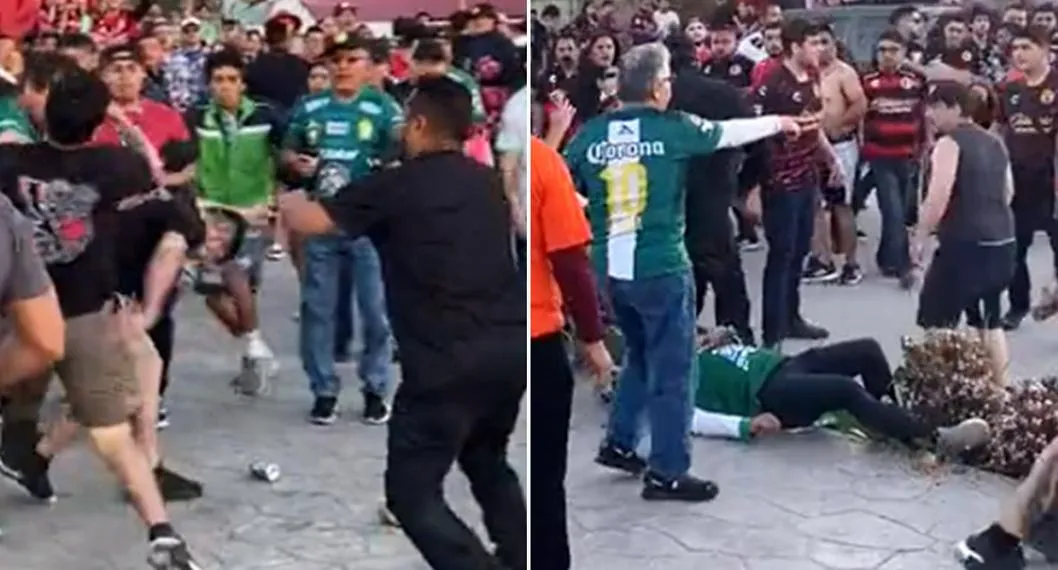 Heridos por violencia antes de Tijuana vs. León en Liga de México.