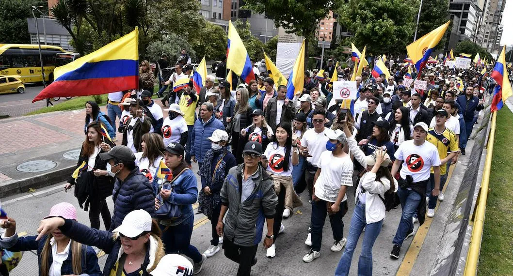 Colombia vivió hoy jornada de marchas en contra de las reformas del Presidente Gustavo Petro; cómo fueron las protestas.