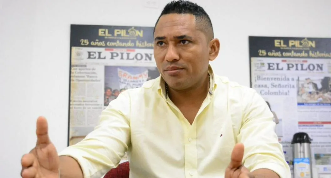 Edulfo Villar, alcalde de Bosconia, salió a desmentir que haya sido víctima de un atentado y de asesinato, con viedo de Silvestre Dangond.