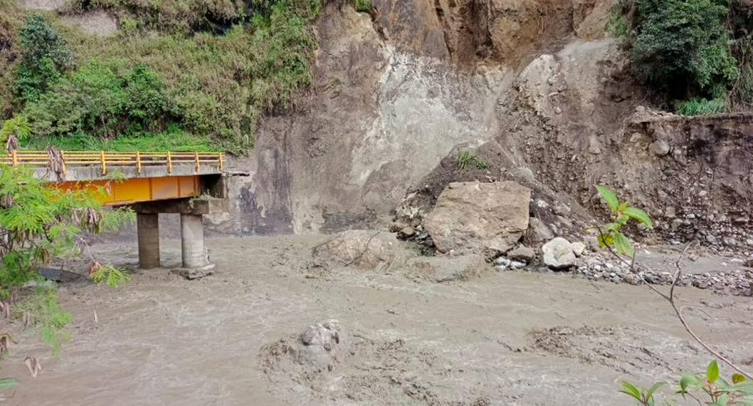 En Nariño la situación por las fuertes lluvias tiene incomunicados a varias veredas y corregimientos. Puentes caídos y daños en acueducto aumenta crisis.