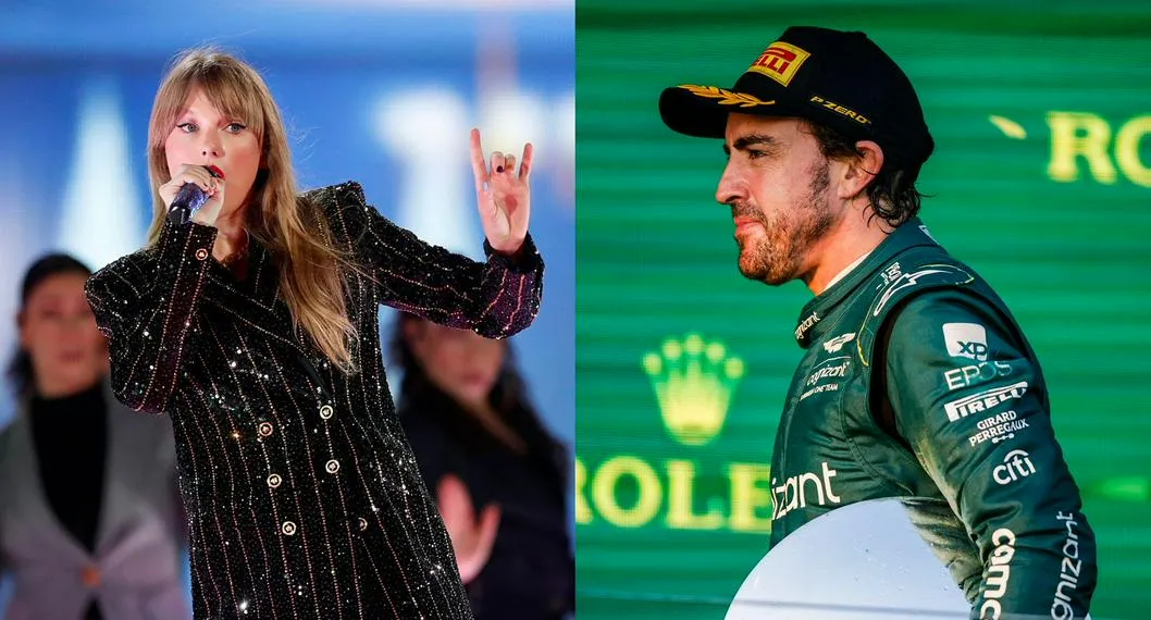 Fernando Alonso y Taylor Swift entraron a un rumor de noviazgo debido a sus rupturas simultáneas.