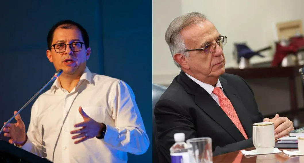 Fiscal Francisco Barbosa, y ministro de Defensa, Iván Velásquez, discuten por propuesta de crear una Comisión Internacional