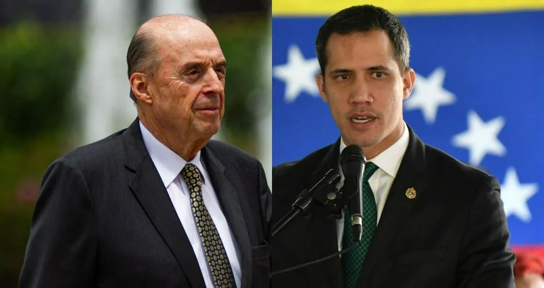 El canciller Álvaro Leyva lanzó una advertencia en contra de Juan Guaidó por su entrada irregular a Colombia para una reunión a la que no lo invitaron.
