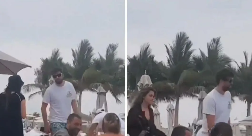 Gerard Piqué y Clara Chía en Abu Dabi se fueron de vacaciones y hay video