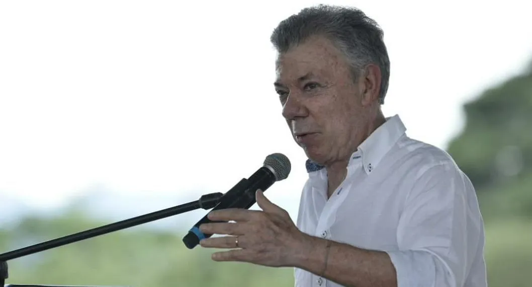 El expresidente Juan Manuel Santos salió en defensa del sistema de salud en Colombia, dijo que esperaba que no lo cambiaran con la reforma.