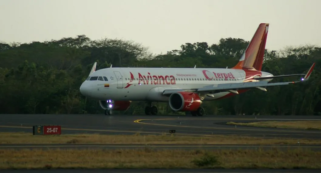 Avión de Avianca aterrizó de emergencia en San Andrés por choque con un ave.