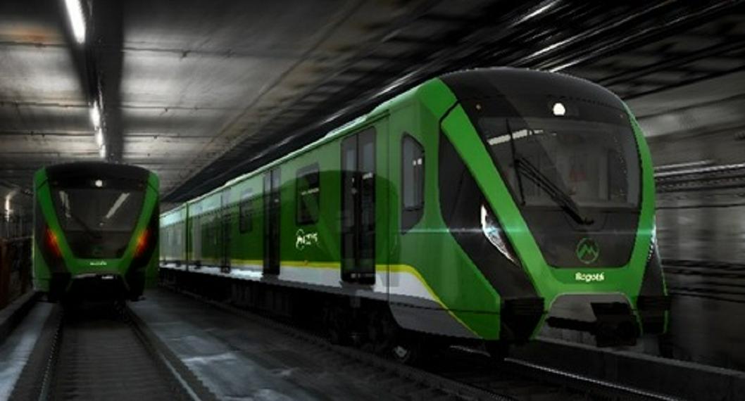 Render de la segunda línea del Metro de Bogotá que sería subterránea.