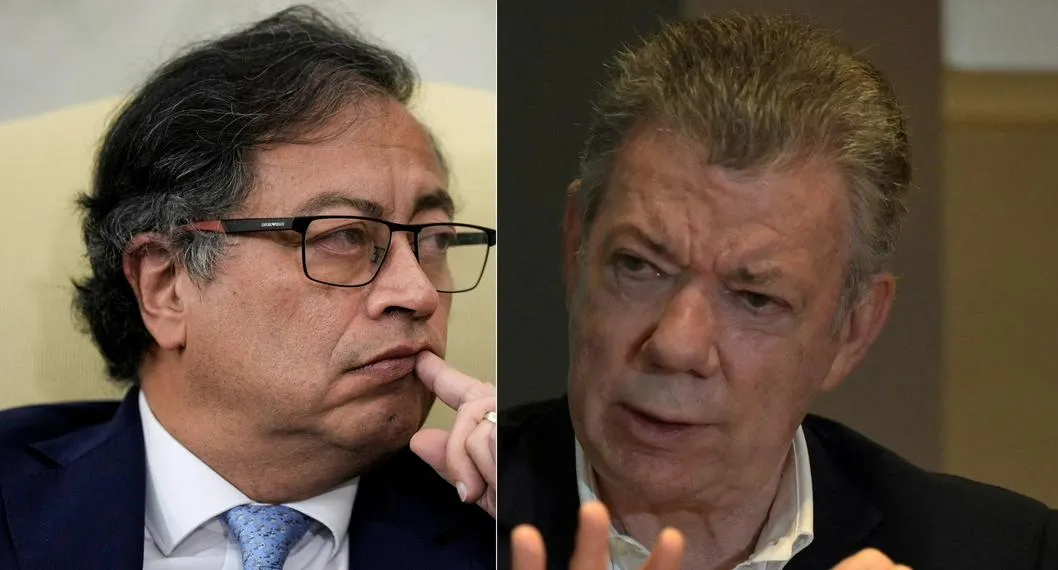 Juan Manuel Santos habla sobre decisiones de Gustavo Petro y dice que se siente acorralado.