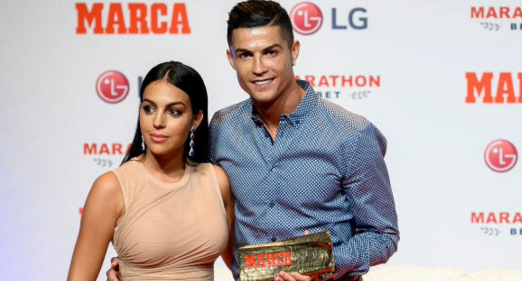 Foto de Cristiano Ronaldo y Georgina Rodríguez quienes estarían distanciados, según medios