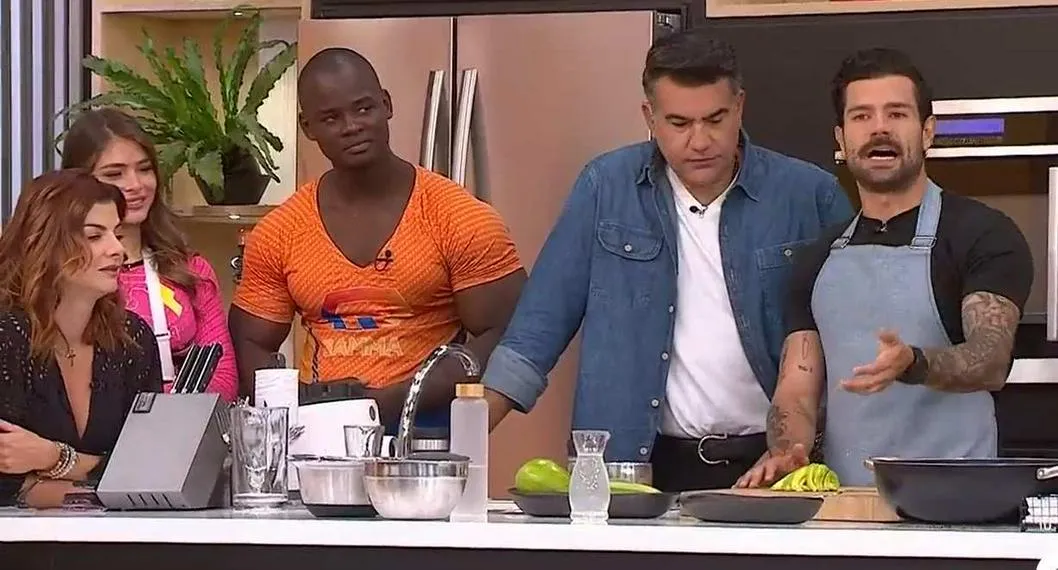 Foto de cocina de Día a día, en nota de que Black, del Desafío, se abrió en el matutino y hubo pulla de Carlos Calero (video)
