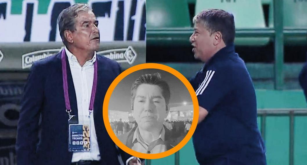 Antes de Cali vs. Junior, Jorge Luis Pinto no saludó a 'Bolillo' Gómez y Tito Puccetti se decepcionó en transmisión de Win Sports | Pelea Pinto y 'Bolillo'