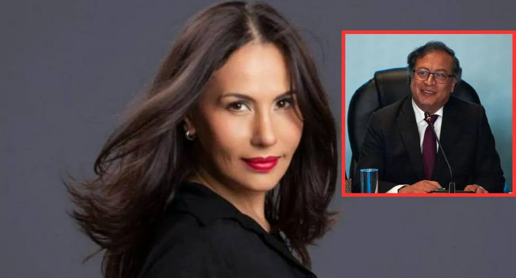 Fotod e la actriz Nórida Rodríguez quien fue nombrada nueva gerente de RTVC por Gustavo Petro