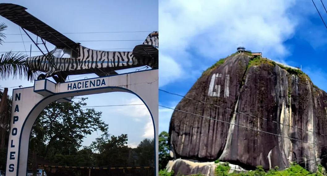 Piedra del Peñol y Hacienda Nápoles son de los atractivos turísticos más importantes de Antioquia.