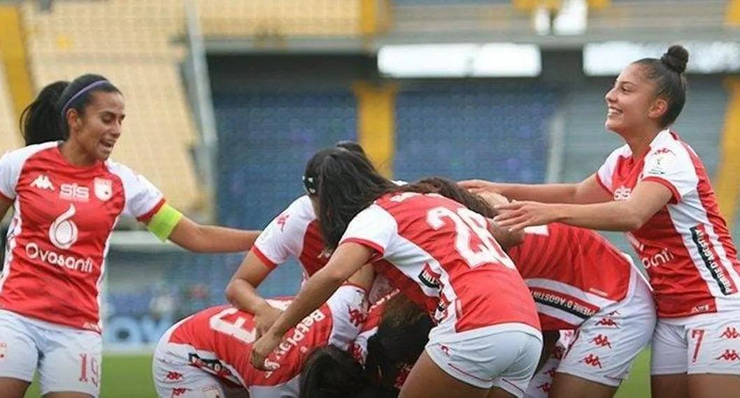 Santa Fe femenino tomó respiro en Liga ganándole a Nacional por 1-0