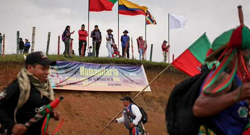 Tras minga humanitaria, indígenas se movilizarán a Bogotá: estas son las razones