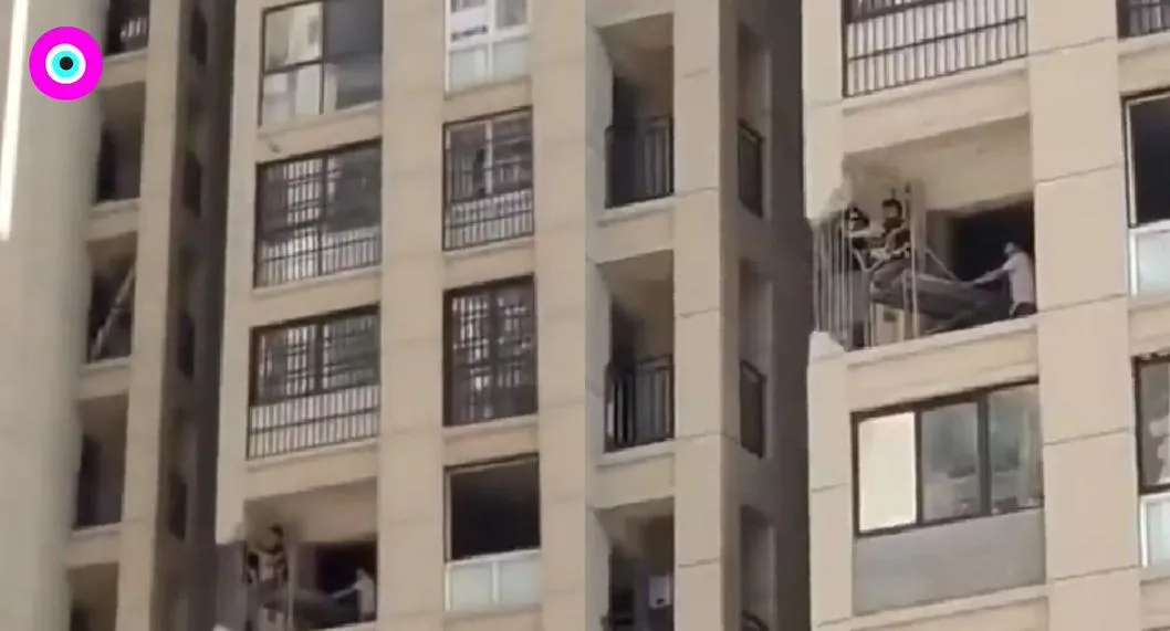 Hombre quitó viga que sostiene edificio por tener vista panorámica: hay video