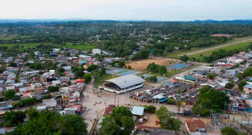Municipio de El Bagre, Antioquia, donde una subestación de Policía fue atacada en una supuesta realización del Eln con el Clan del Golfo