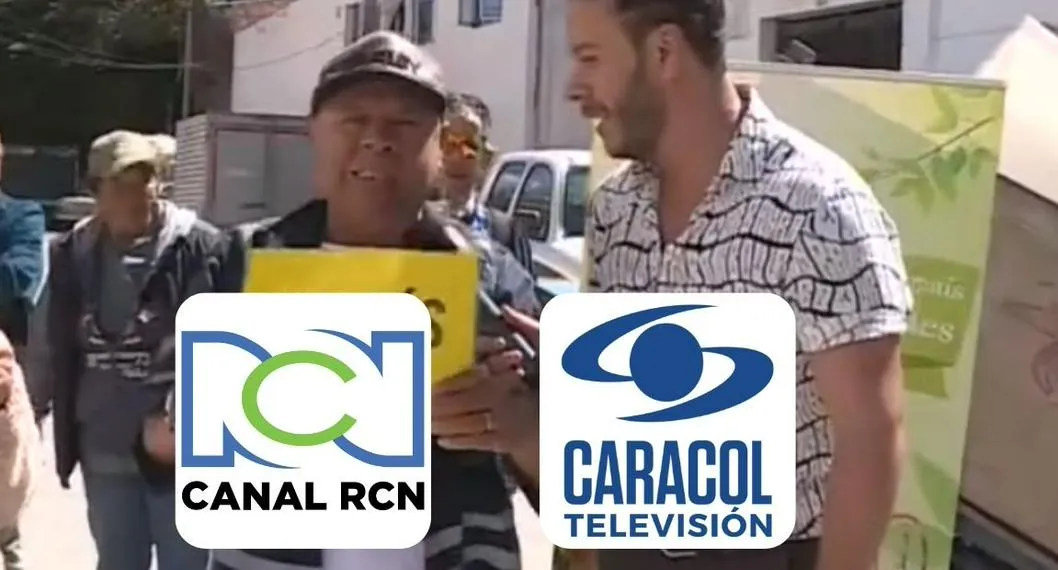 Televidente mandó saludos a 'Día a día', de Caracol Televisión, en el programa 'Buen día, Colombia', del Canal RCN | Errores en televisión en vivo