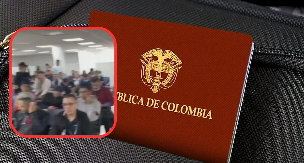 Sacar el pasaporte en Bogotá se complicó debido a una falla en el sistema de la Cancillería y se reportan filas interminables en varias sedes.