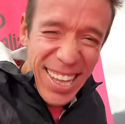 Rigoberto Urán, que lidera la lista de ciclistas colombianos inscritos en el Giro de Italia 2023.