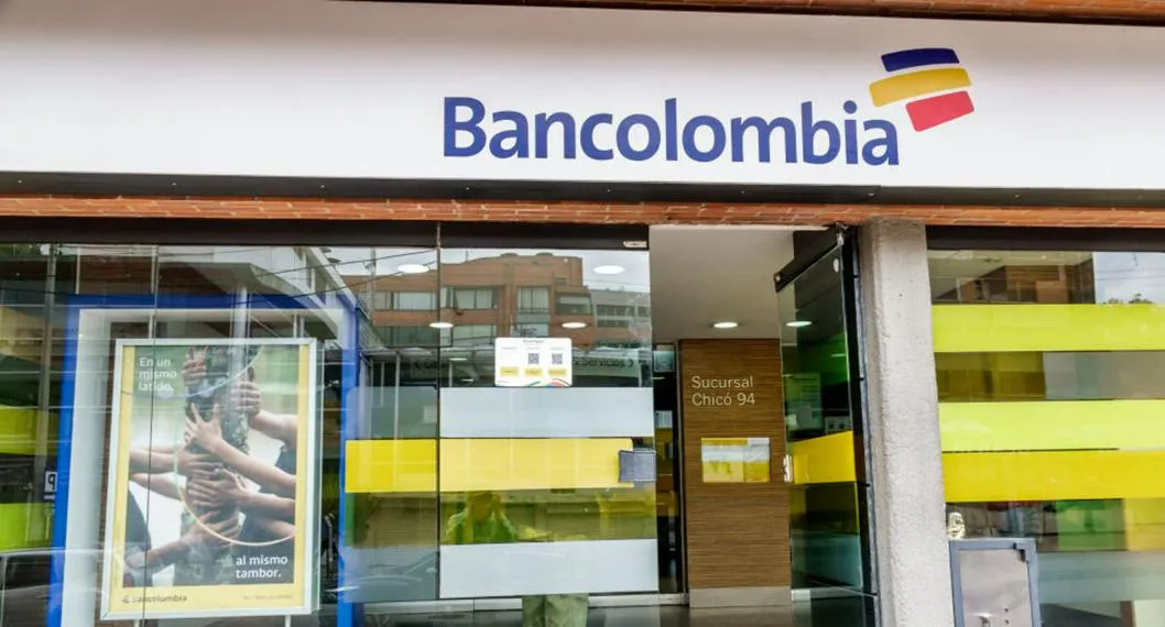 Foto de Bancolombia, a propósito del mantenimiento que hará el 7 de mayo