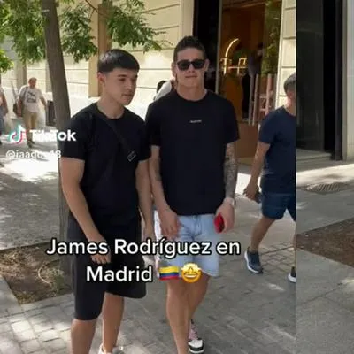 A foto de James Rodriguez que despertou suspeitas sobre seu futuro