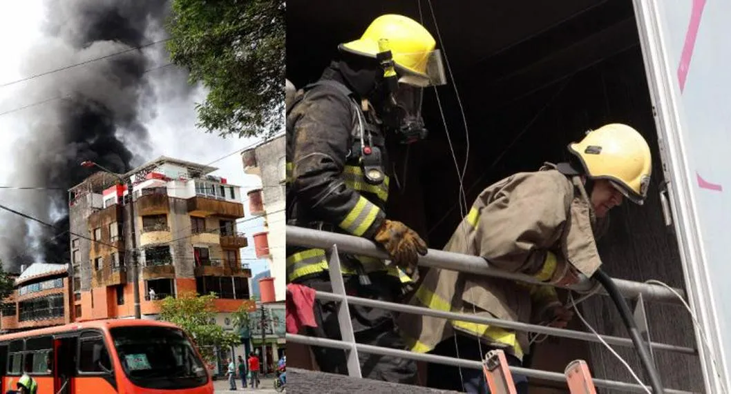 En Ibagué, Tolima, bomberos atendieron al llamado de un gran incendio en el establecimiento La Reina. Acá, todos los detalles.