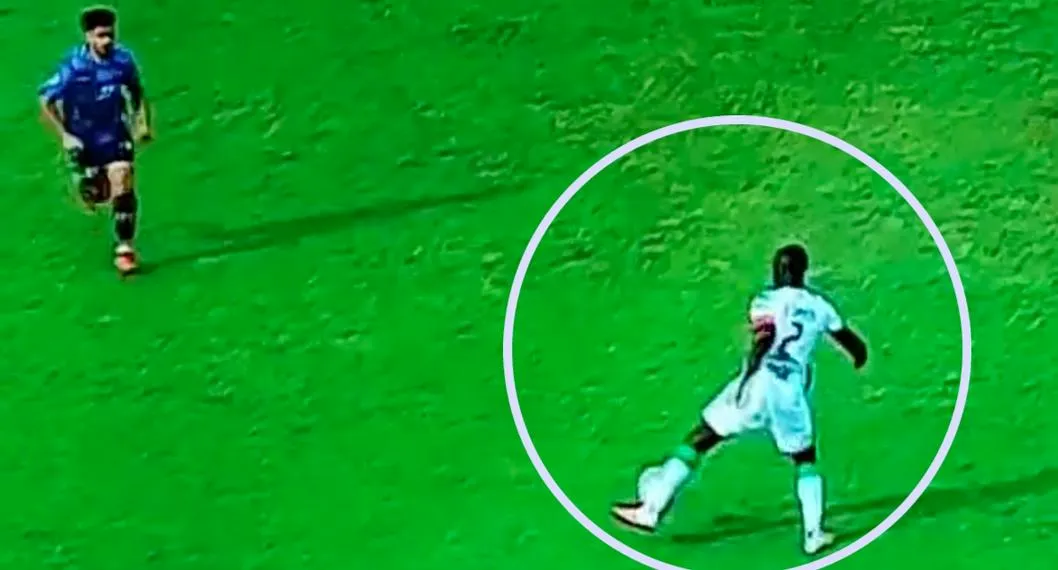 [Video] Pifia de Mier terminó en gol de B. Chicó; Zapata le 'ayudó' al arquero de Nacional