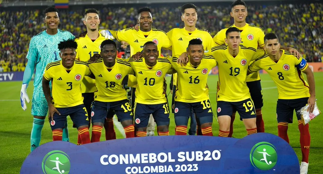 Cuáles son los convocados de la Selección Colombia Sub20 para el Mundial de Argentina 2023
