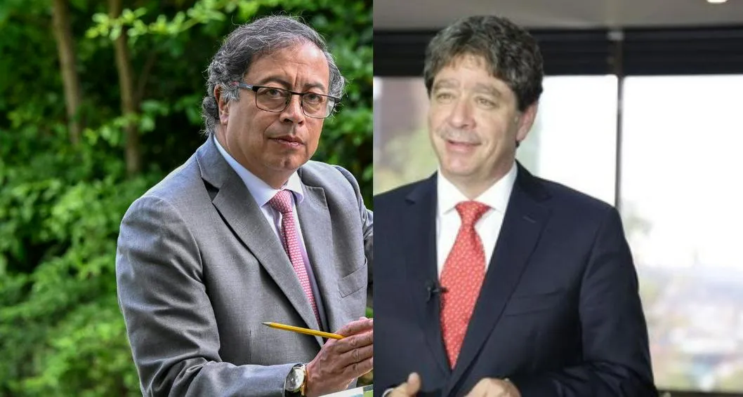 Gustavo Petro y Bruce Mac Master, presidente de la Andi, discuten por las consecuencias que tendría la reforma laboral en Colombia.