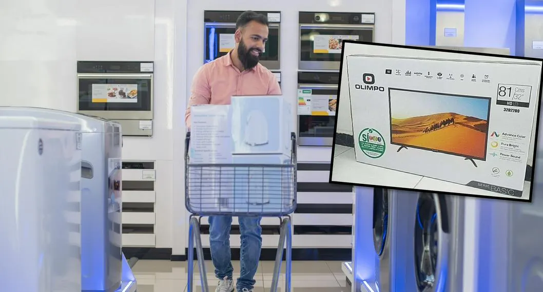 Olimpo TV, cocina, dispensadores y otros de la marca que es negocio de la familia Char y de Olímpica.