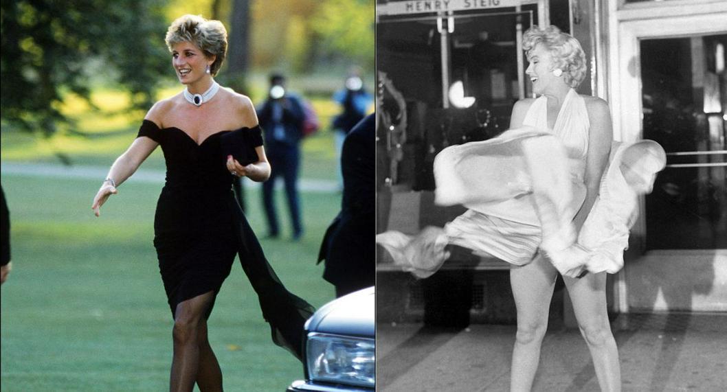 Lady Di y Marilyn Monroe a propósito de los vestidos más emblemáticos de toda la historia.