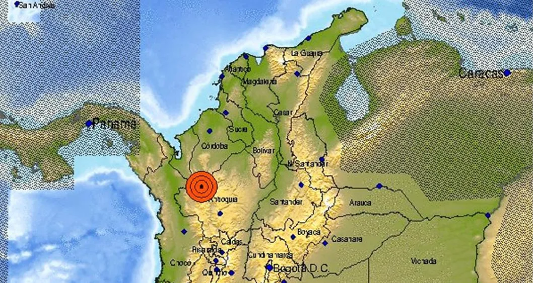 Temblor hoy en Colombia: jueves 12 de mayo.