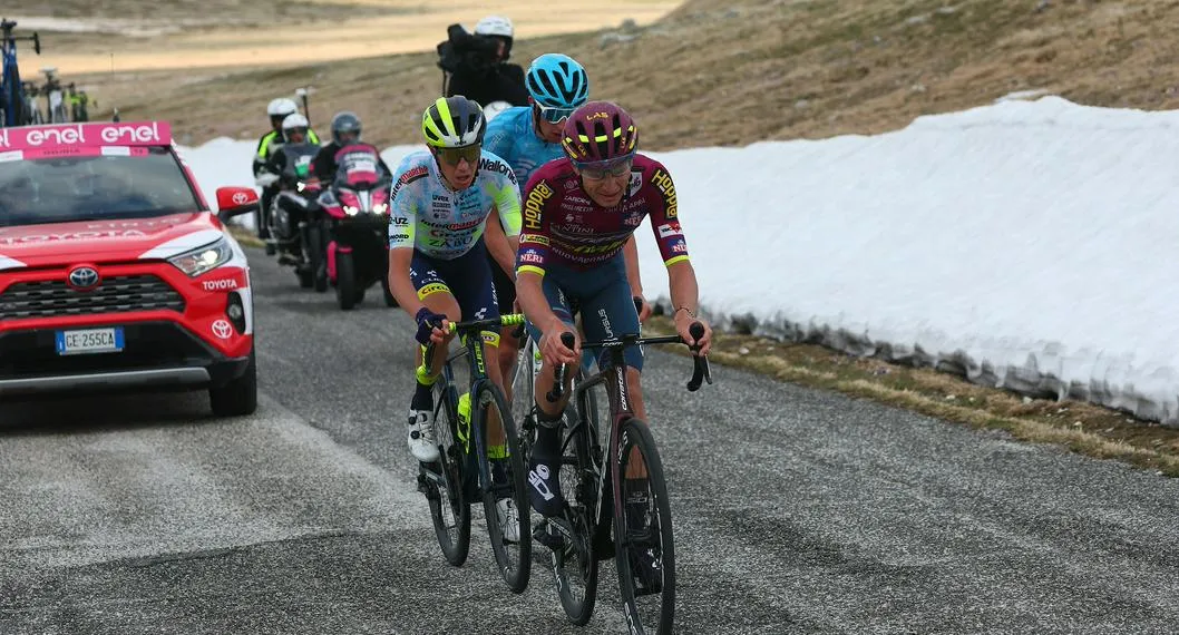 Quién es el nuevo líder de la clasificación general del Giro de Italia, luego de la etapa 7.