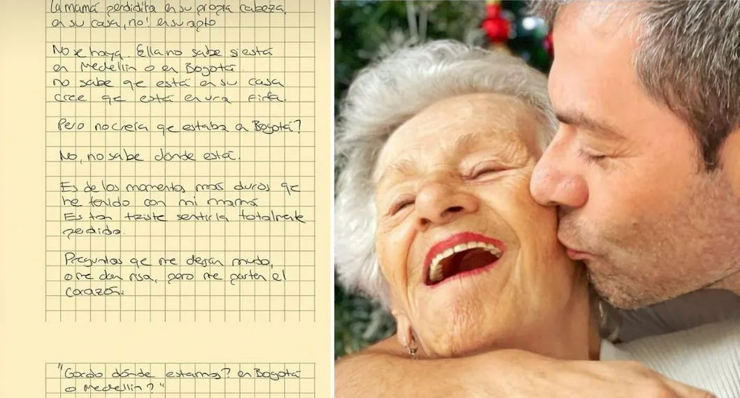 Iván Lalinde, de 'Día a Día', publicó carta que le hizo a su madre; quien padecía de Alzheimer avanzado y murió en diciembre de 2022