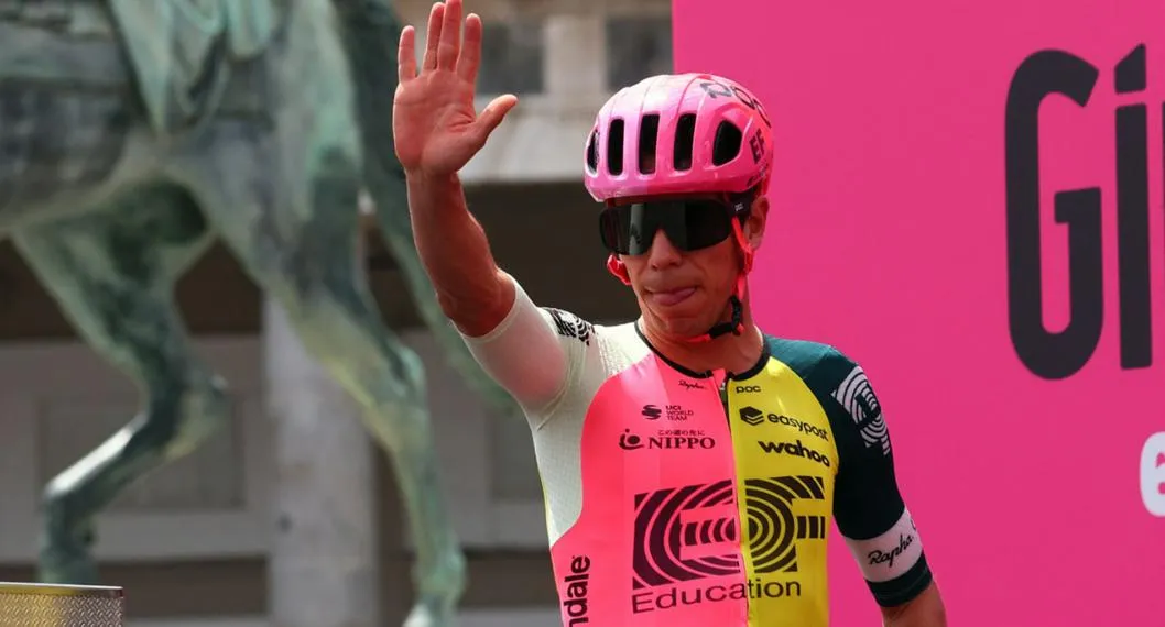 Rigoberto Urán, a propósito de lo que dijo por su salida del Giro de Italia.