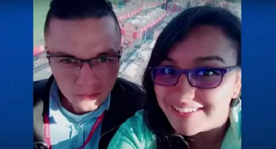 Érika Aponte y Christian Rincón, quien la mató en Unicentroq