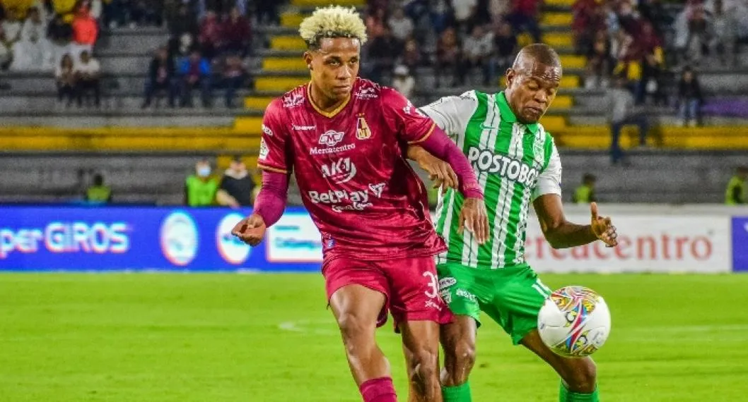 Foto de partido de Deportes Tolima y Atlético Nacional, a propósito de dónde ver el partido por la fecha 20