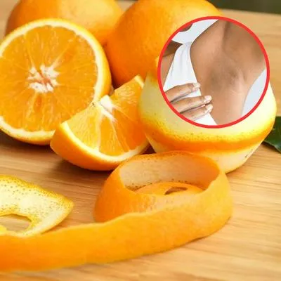 Cáscara de naranja para aclarar la piel de las axilas; receta y cómo se  prepara