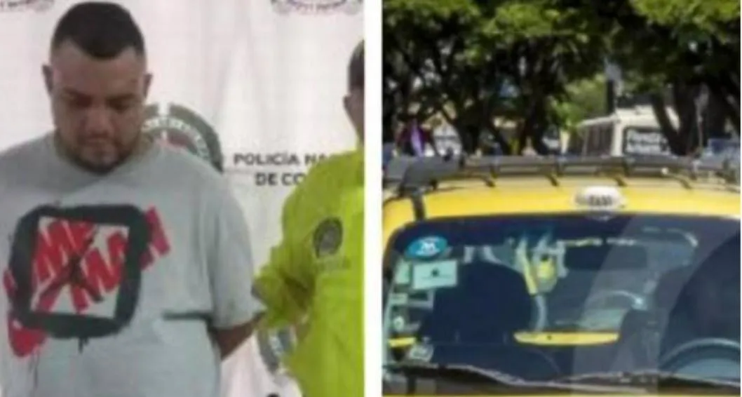 Hombre capturado por abuso dentro de un taxi en Antioquia. 