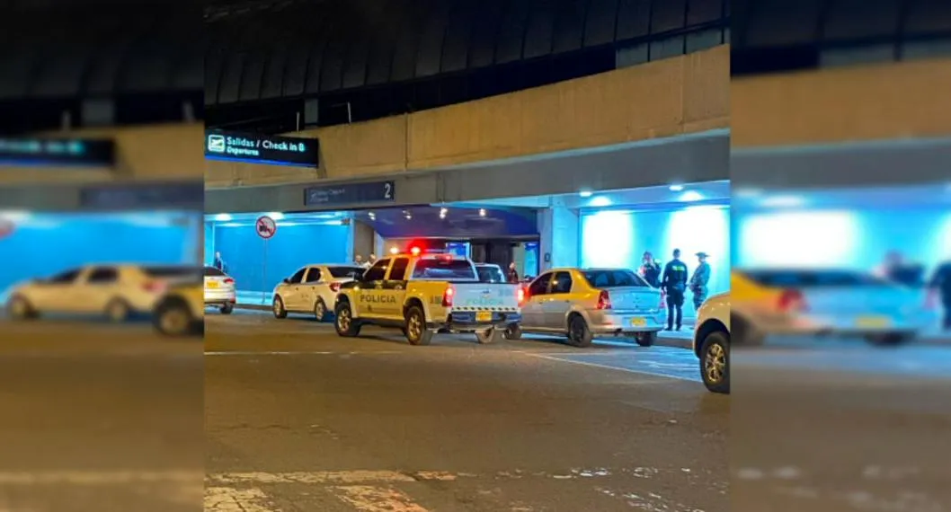 Aeropuerto José María Córdova: extranjero se voló en medio de balacera en Audi