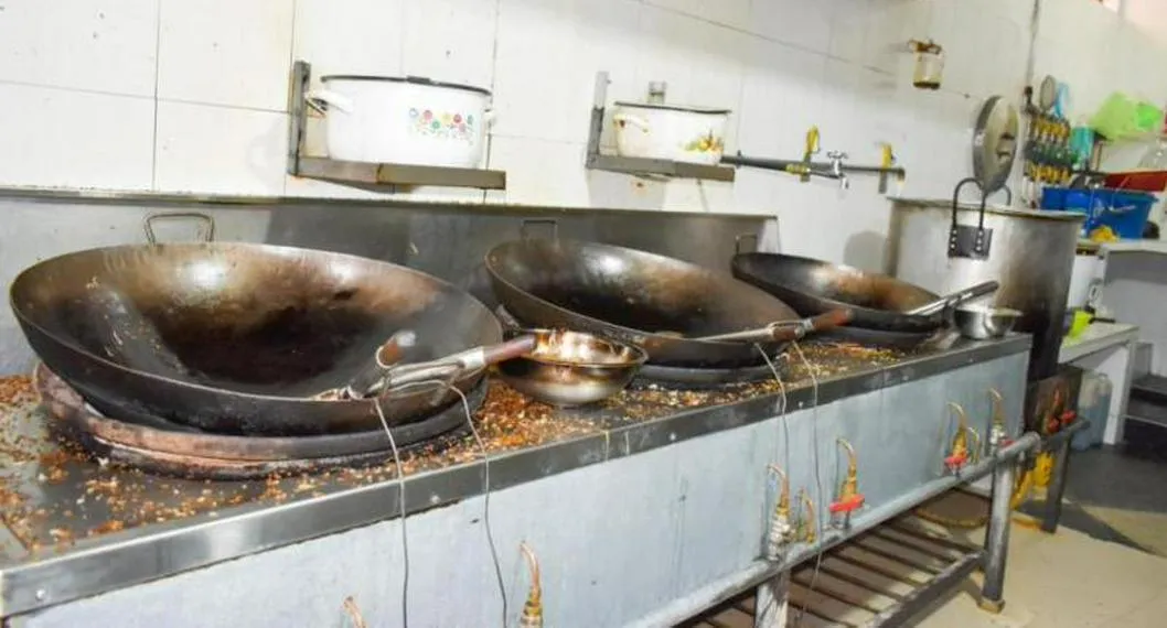 Restaurante chino en Ibagué fue cerrado por malas prácticas de higiene. Autoridades fueron alertadas por redes sociales.