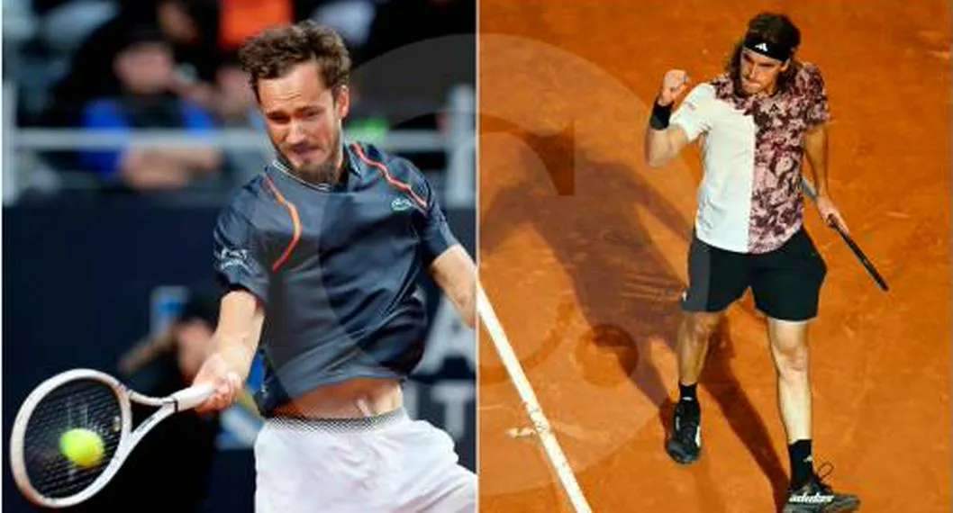 Medvedev se enfrenta con Stefanos Tsitsipas en semifinales de Masters de Roma