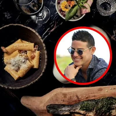 James Rodríguez abrió su restaurante Arrogante en Bogotá.